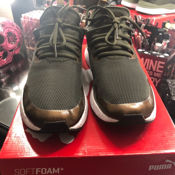 puma pacer next cage net speckle